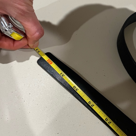 Womens Ferragamo Black and Teal Reversible Belt - Picture 8 of 9